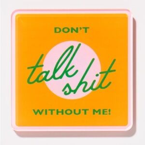 Tart by Taylor Snarky Orange Coaster